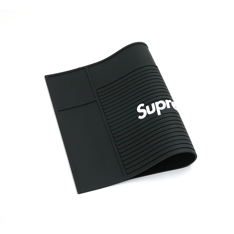 
Barber Work Station Mat 10.7*6.7 CM Anti-slip Flexible Rubber Mat for Clippers Salon Tools 
