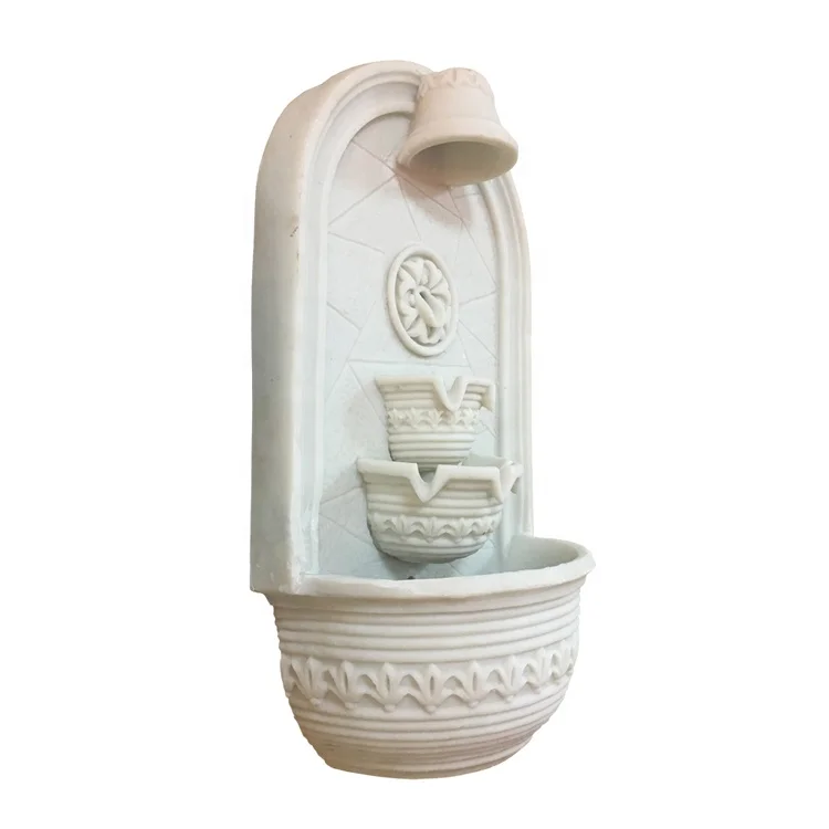 Indoor and outdoor decoration handmade status home sandstone wall water fountain