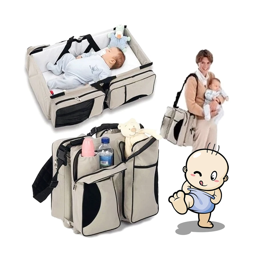 Portable Baby Bed Baby Portable Bed Mummy Baby Bag Backpack