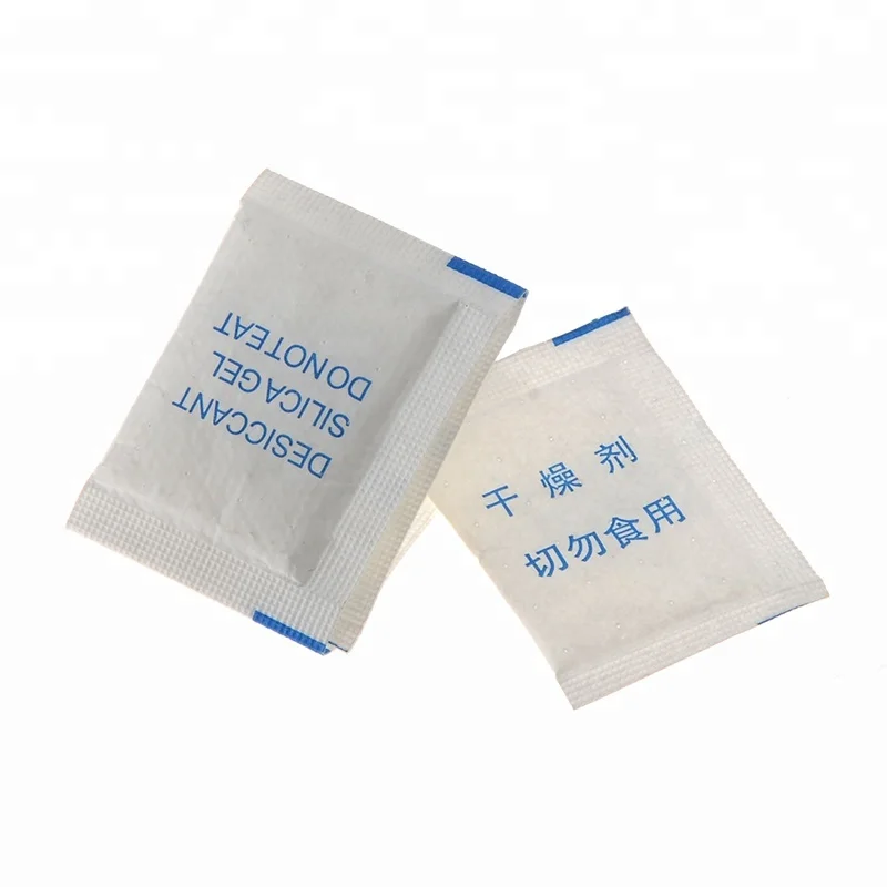 Halogen-free environmental silica gel desiccant for electronic products