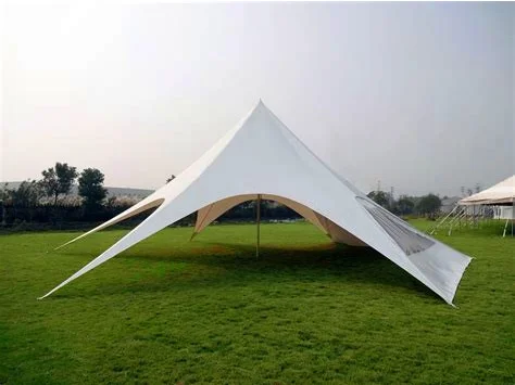 
Yeler High Quality Single Pole Party Star Tent Waterproof Spider Tent 