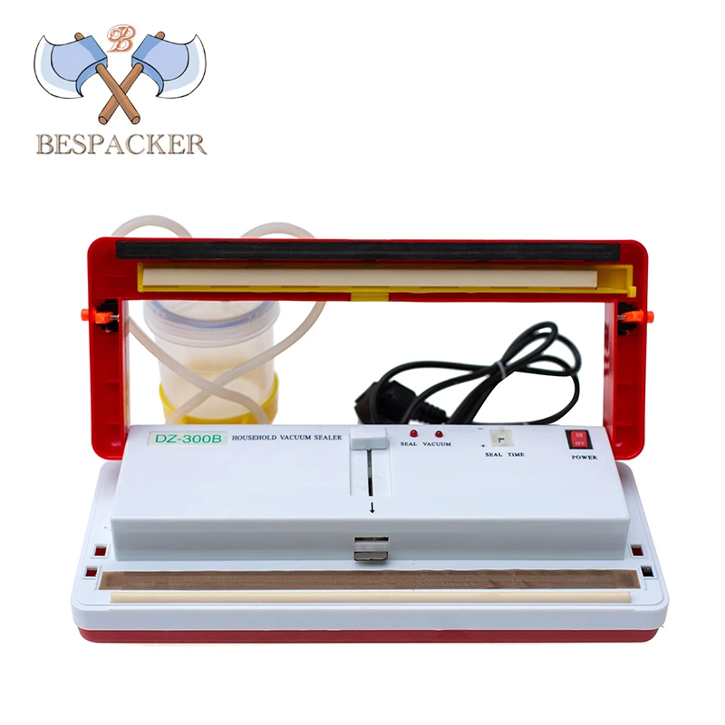 Bespacker DZ-300B household vacuum packing sealer machine dry and wet dual-use