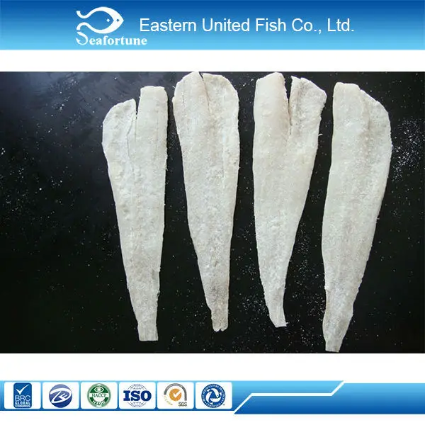 hot sale frozen dried salted pollock fish migas price