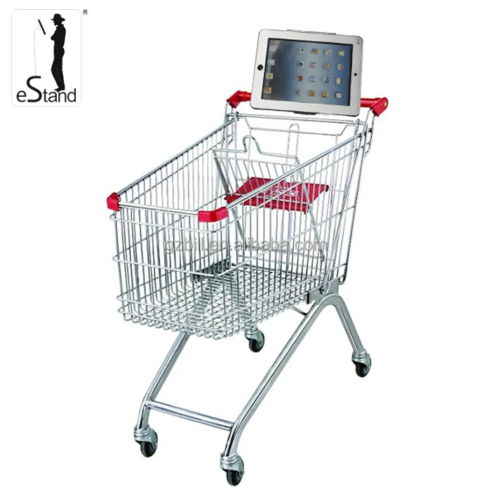 eStand BR24008 tablet pc security mounting holder for ipad air shopping cart stand