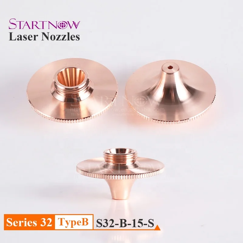 Dia.32mm H15 M14 Калибр 1,2-2,5 один слой HSG лазерной резки сопла для 1064nm волокно лазерной резки сварочный аппарат