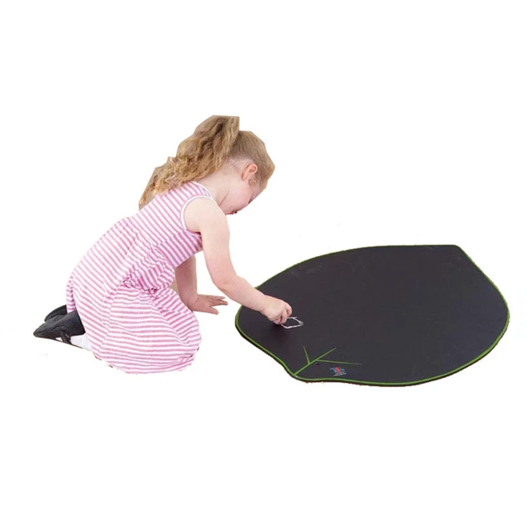Educational children learning outdoor wooden blackboard montessori funiture
