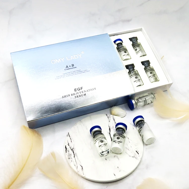 OMY LADY EGF Repair Face Serum Kit For Acne Scar Removal best Anti Aging Serum Private label