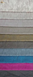 High quality Soft Holland Velvet curtain fabric with special design bronzing velvet fabric wholesale price per meter