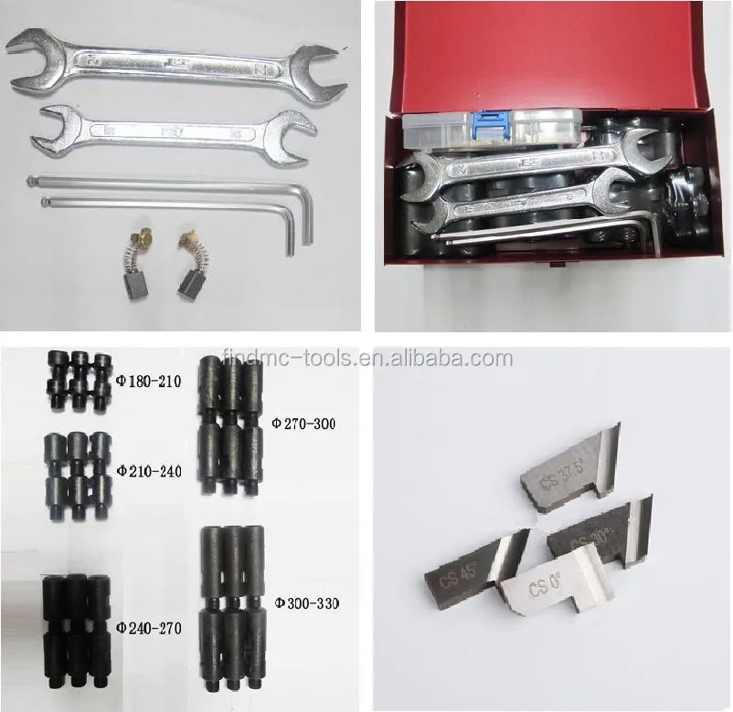 Low price ISE-80 internal expansion type pipe beveling machine pipe cutting and beveling machine