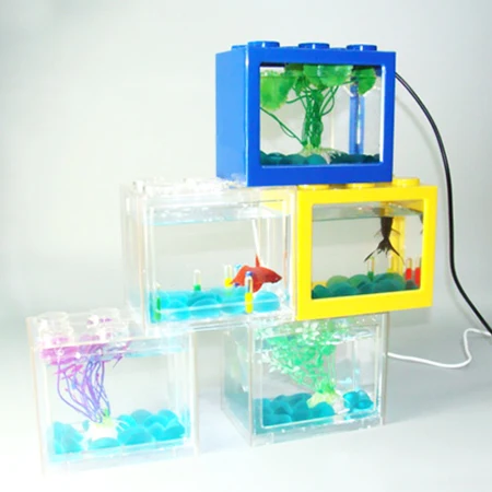 Wholesale new designed plastic fish tank acrylic square fish tank