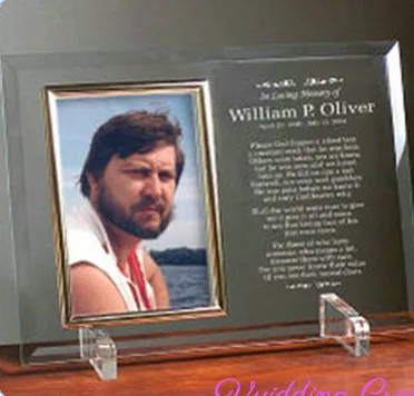 Personalized Glass Picture Frame Photo For Travelling Souvenir Gifts