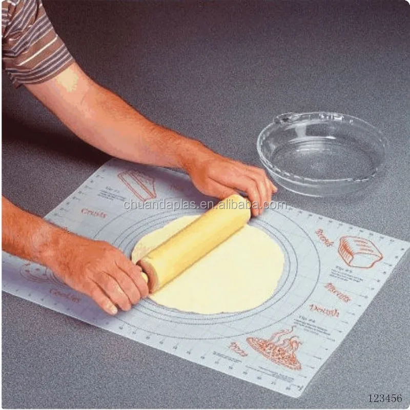 BSCI Audited factory New products 2019 non-stick Anti-slip silicone pastry mat set