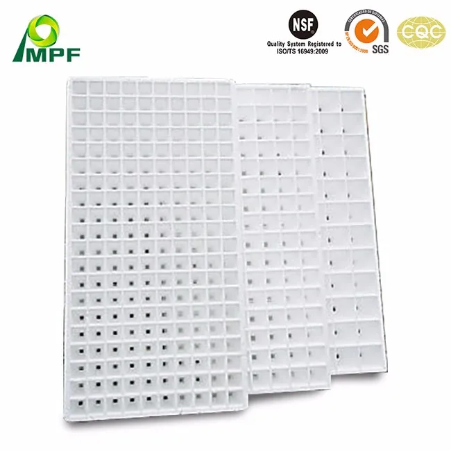 EPP foam eco friendly seed trays with drain hole hydroponic growing systems