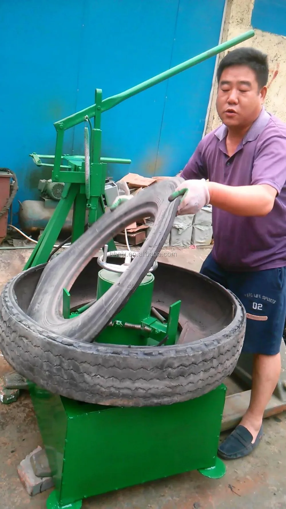 Отходов шин кольцо резак / шин боковины резки / круг отрезной станок