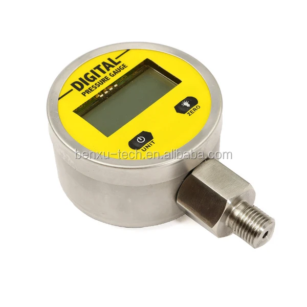 
0-25Mpa Metal Case Battery-powered Digital Pressure Gauge 