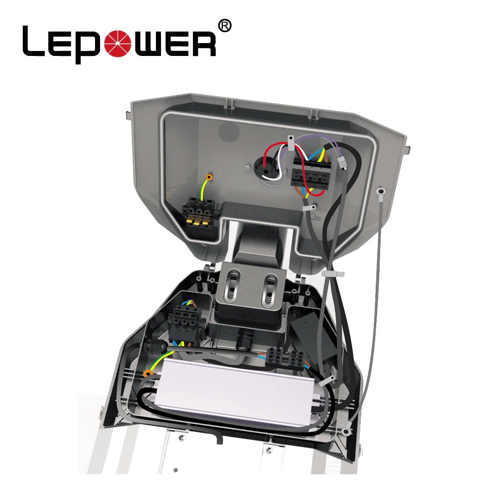 Smart City lora sensors 150 watt led street light With Timer Photocell Function