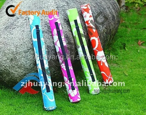 HUAYANG 90x180cm rolling camping Straw beach mat