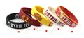 5pcs top quality silicone sport wristband with Kyrie Irving Head portrait basketball sport bracelet energy bangle