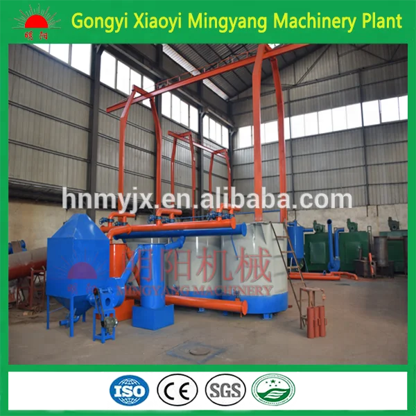 Бездымная печь для карбонизации воздушного потока/печь для производства древесного угля без дыма