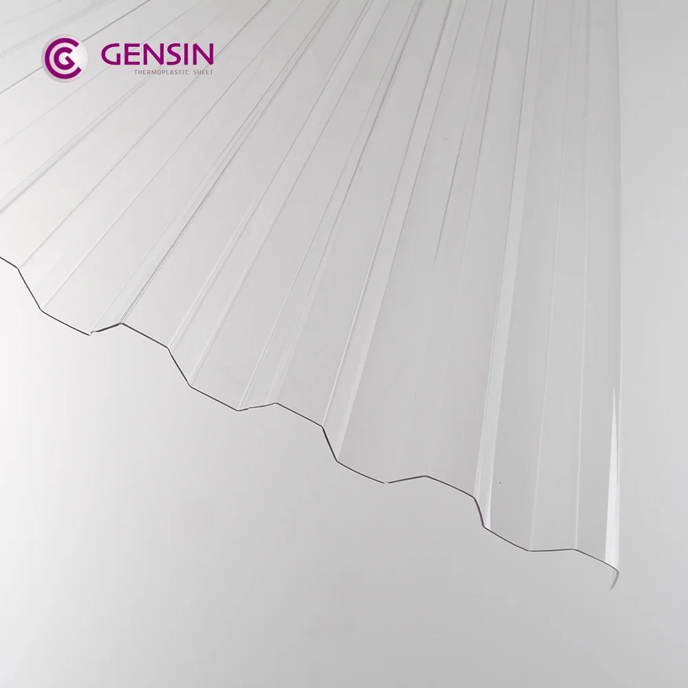 Lixin 1.5mm corrugated polycarbonate sheet