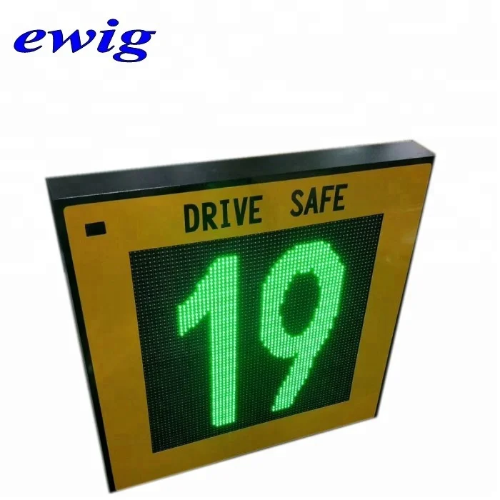 
Portable Radar Sign Detector Speed Limit Sign for Traffic Control 
