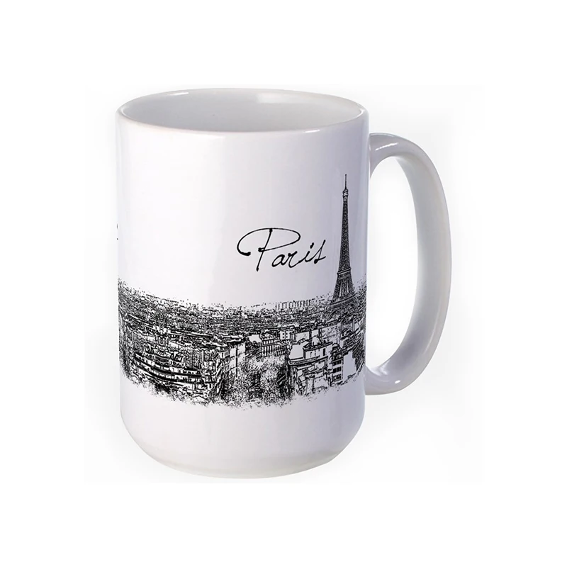 best gift paris eiffel tower souvenir ceramic coffee mug
