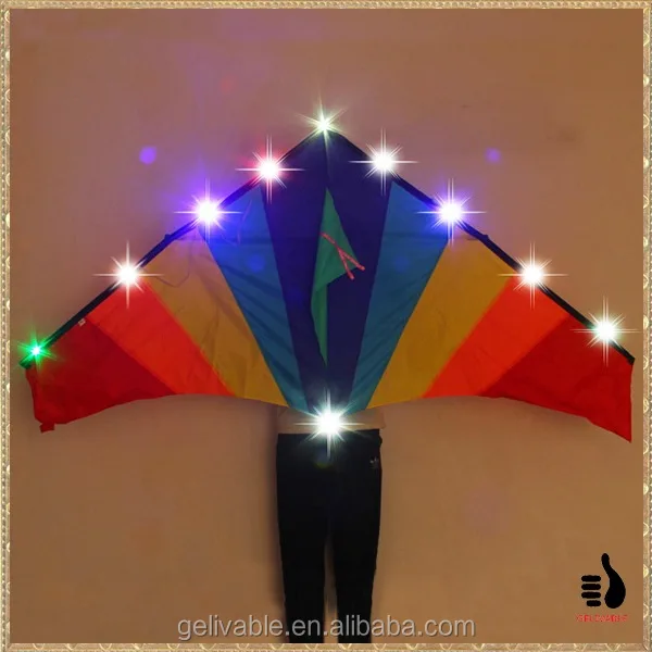 
Chinese cheap simple new led light kite from the kite factory 