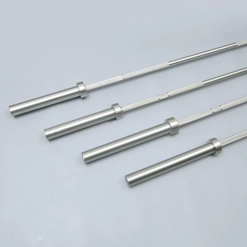 
Weightlifting chrome barbell bar 