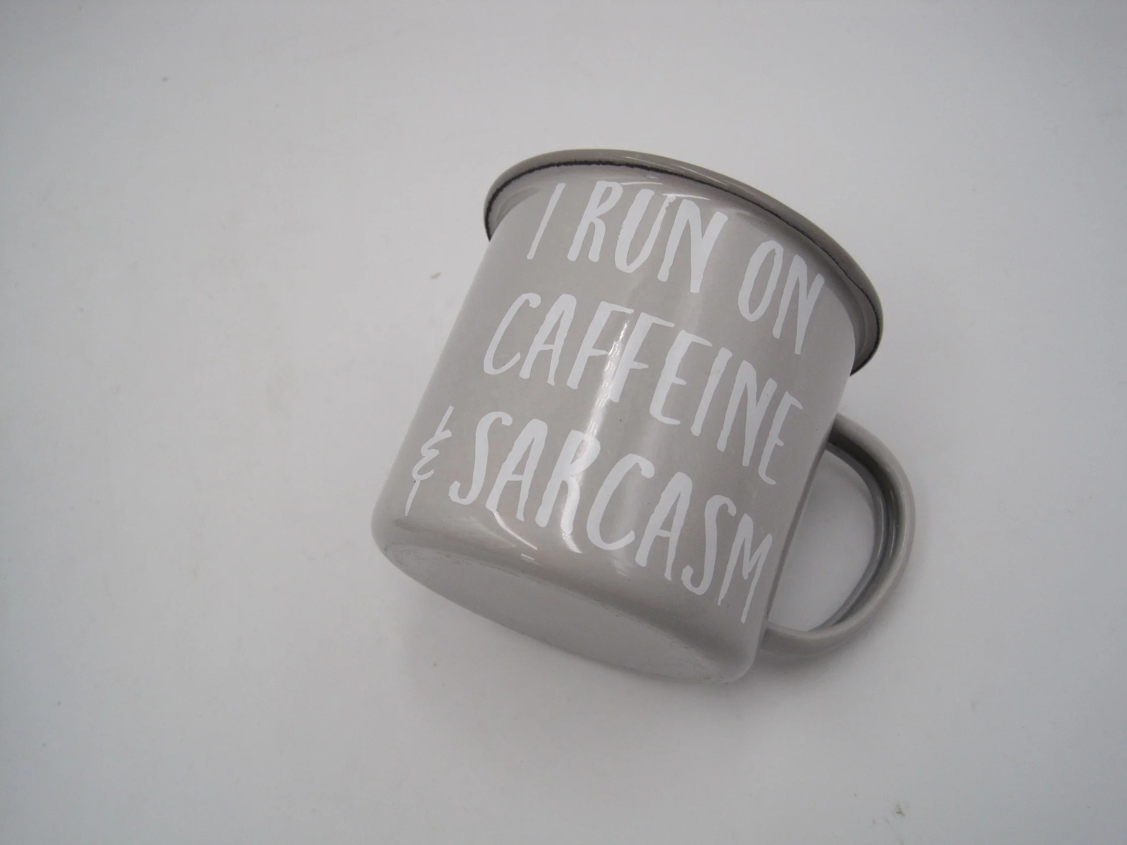 Оптовая продажа, эмалированная Кружка 0,5 мм по индивидуальному заказу