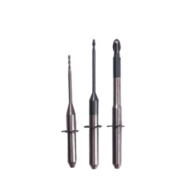 Стоматологический cad cam фрезерный БУР с покрытием постоянного тока для циркониевого блока