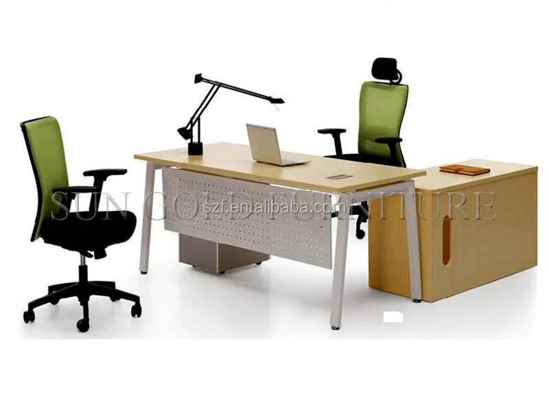 Modern Demountable Office Furniture Pictures of Wooden Computer Table (SZ-OD004)