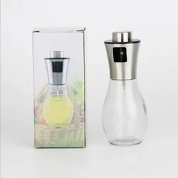 200ml Kitchen Olive Oil glass bottle Mist Sprayer oil bottle
