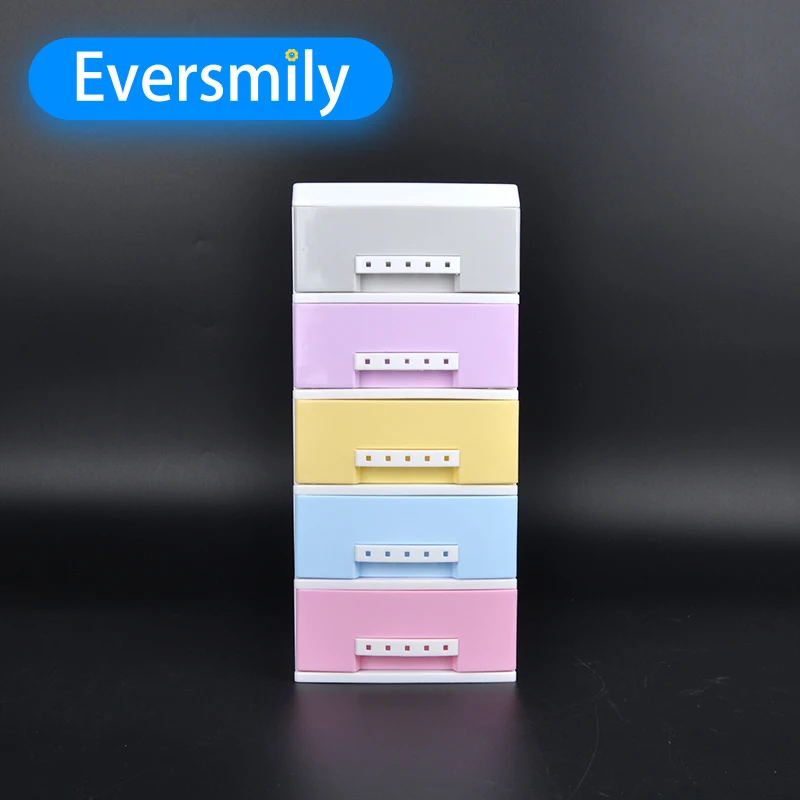 
Office storage box baby cabinet 5 tier plastic drawer with high quality 