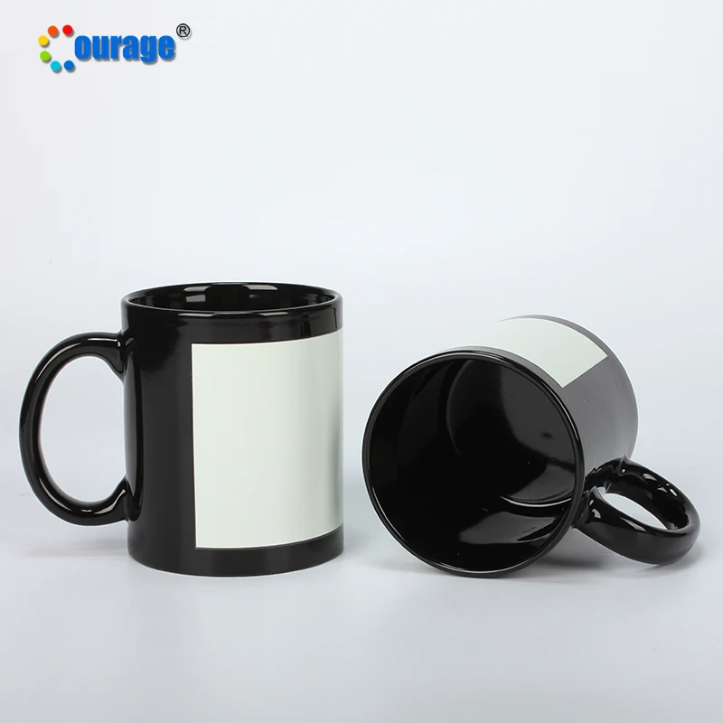 Courage 11oz Ceramic custom luminous sublimation magic mug