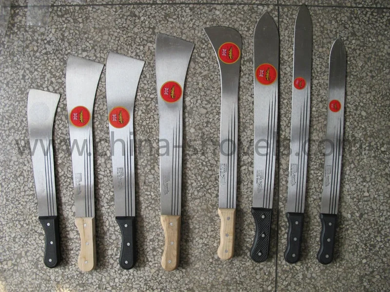 
Plastic handle Cane knives hunting steel matchet 