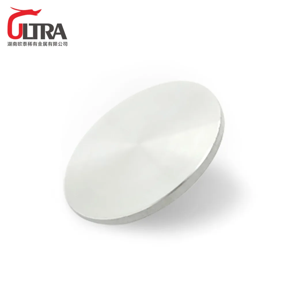Высококачественная мишень для распыления 99.99% Pd, палладиевая мишень для распыления, Прямая поставка с завода