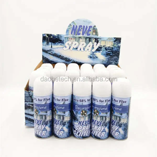 Good quality  window decorative snow spray for Christmas best selling
