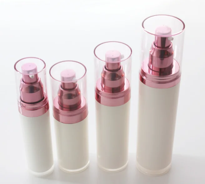 Acrylic Cosmetic Airless Dispenser Pump Bottle 50 ml For Eye Cream