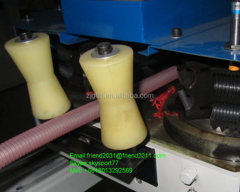 plastic conduit corrugated pipe extruder machine