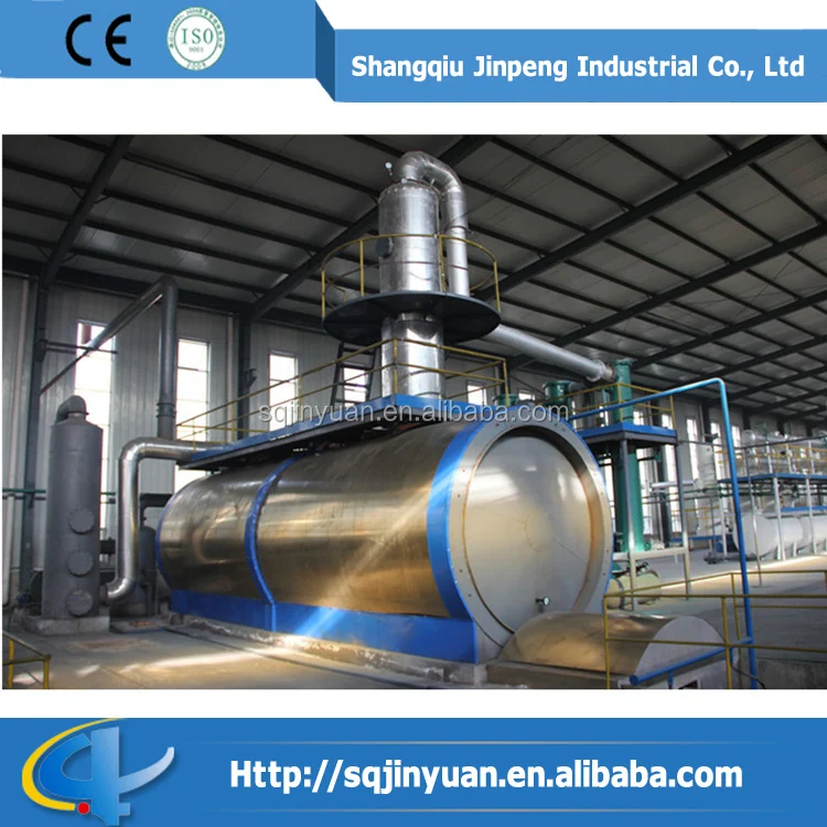 Waste Oil Pyrolysis Machine Waste Engine Oil Recycling Business Distillation Equipment Supplier