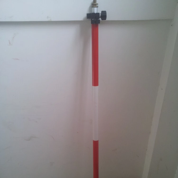 telescopic survey prism pole alunimu 2.6m