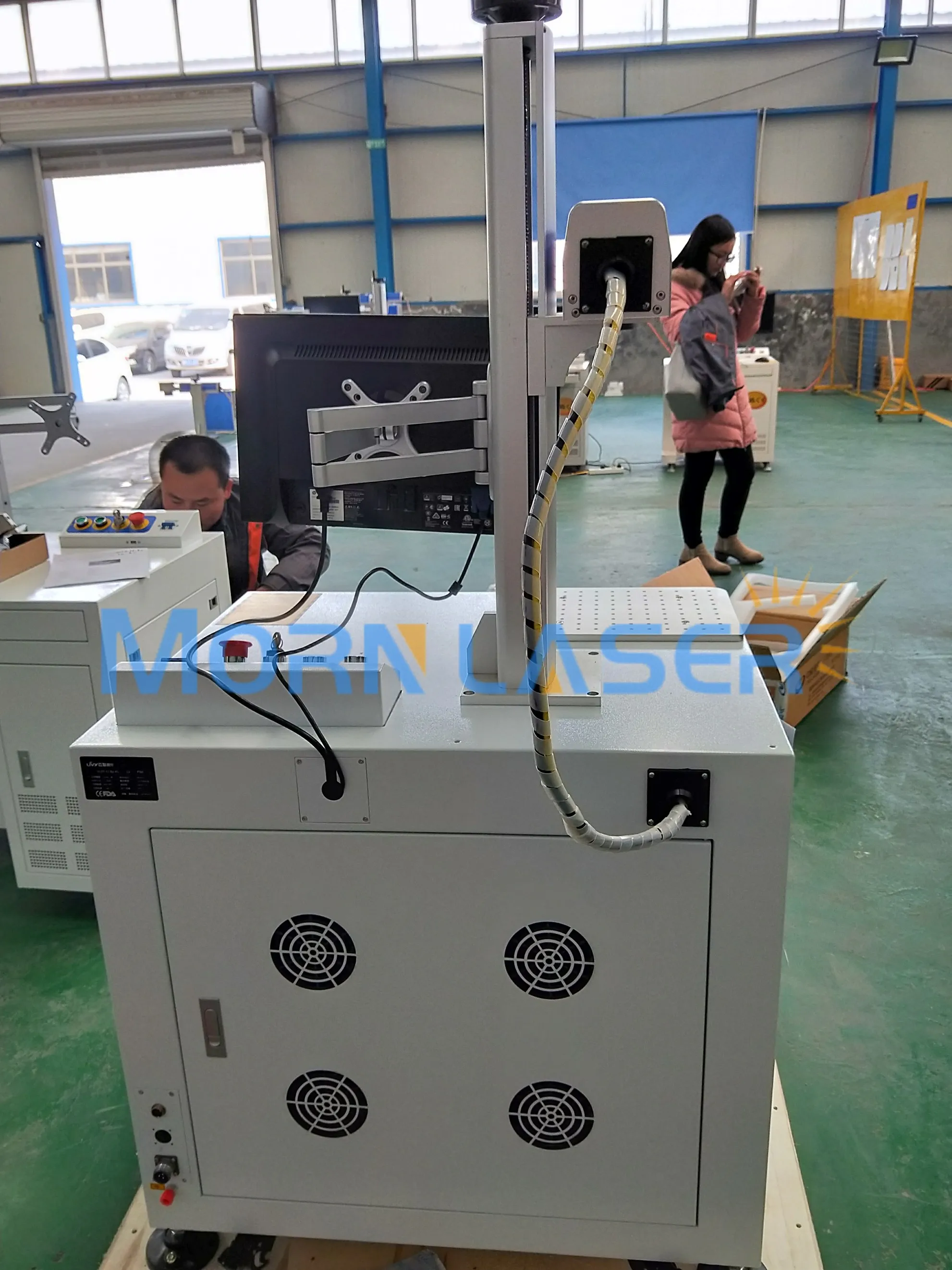 Necklace Ring Jewelry Marking 20w Fiber Laser Marking Engraving Machine