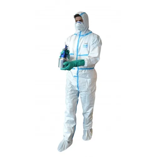 Microporous Waterproof Breathable Coverall for Type4 5 6 Coverall