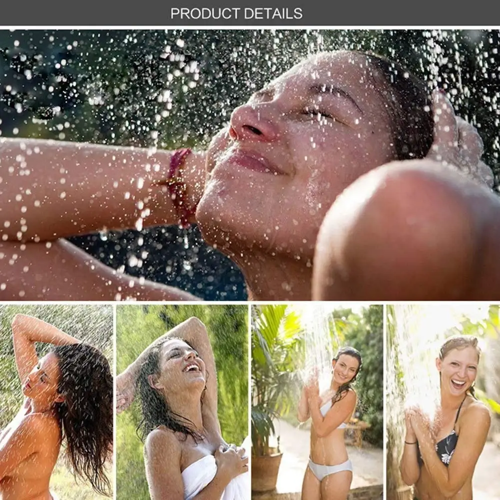 Solar Energy Heated Portable Shower Bag outdoor for Camping Hiking