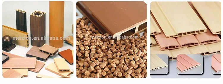 WPC granules making machine WPC MACHINE WOOD PLASTIC COMPOSITE PRODUCTION LINE