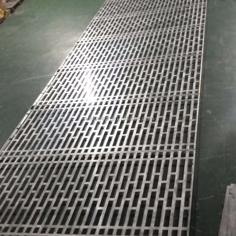 Metal Perforated Facade Panel used as Metal Curtain Wall