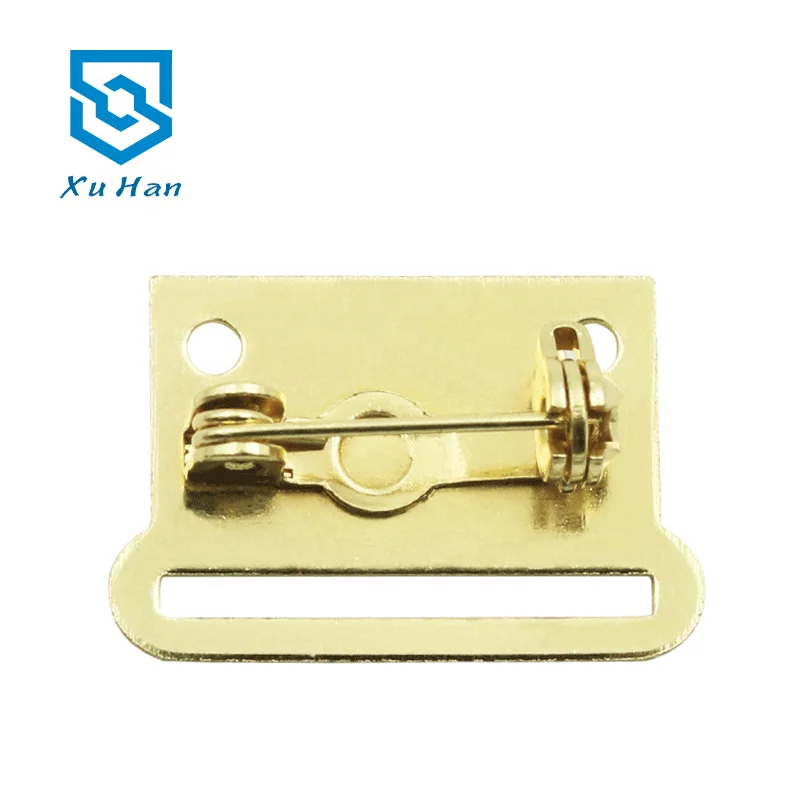 Manufacturer Direct Selling, High Quality Metal badge clip safety pin for medal ribbon