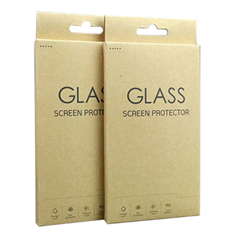 Phone Packaging Packing Mobile Retail Custom Screen Protector Pack Tempered Glass Box Package