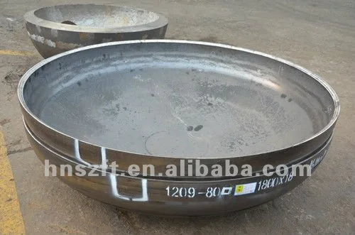 Forged spherical dished bottom heads