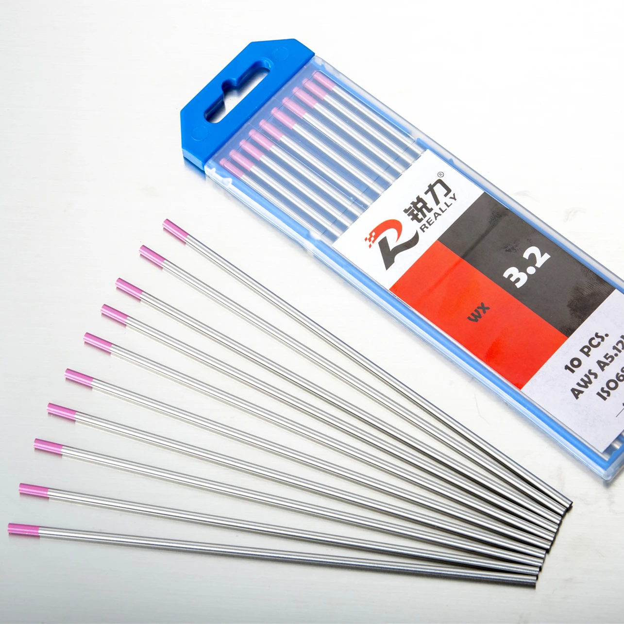 
Pink Tungsten Electrode WX 